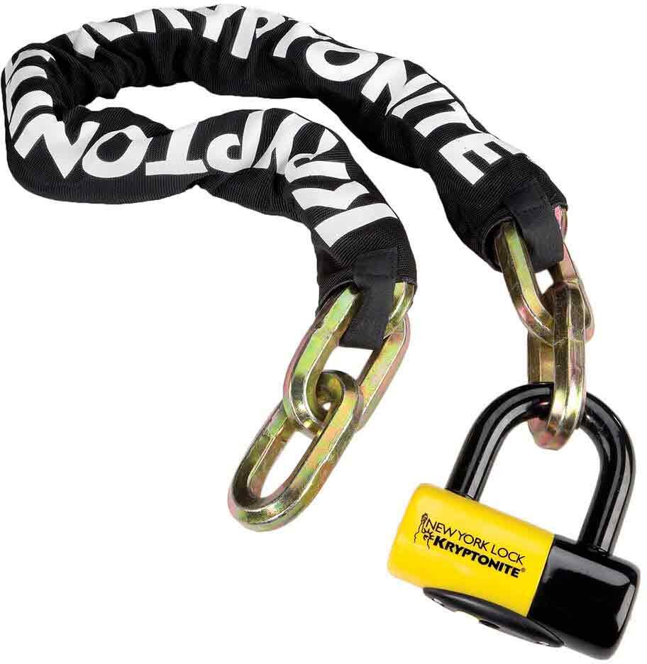 Kryptonite New York 15 Mm New York Fahgettaboudit Chain Lock Black 14 x 1000 mm unisex
