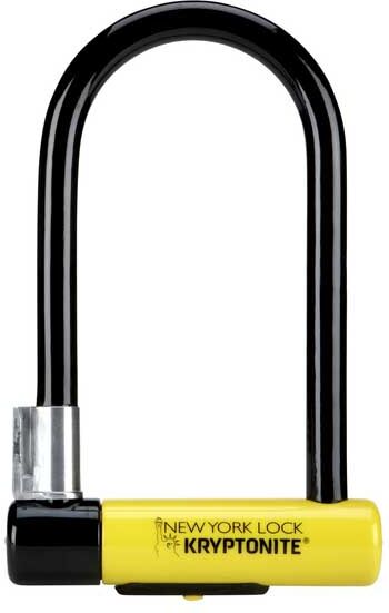 Kryptonite New York Standard U-lock Black 10.2 x 20.3 cm unisex