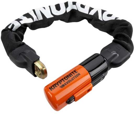 Kryptonite Evolution 4 1055 Mini Chain Lock Black 55 cm unisex