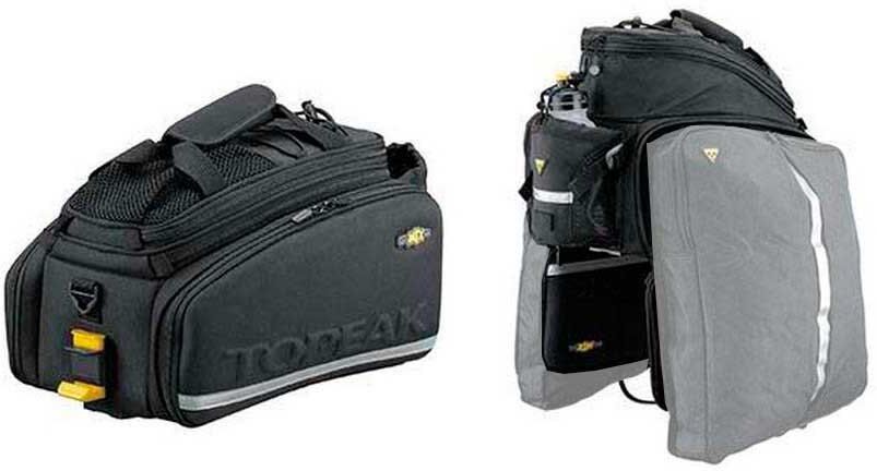 Topeak Mtx Trunkbag Dxp 19.4l Panniers Black One Size unisex