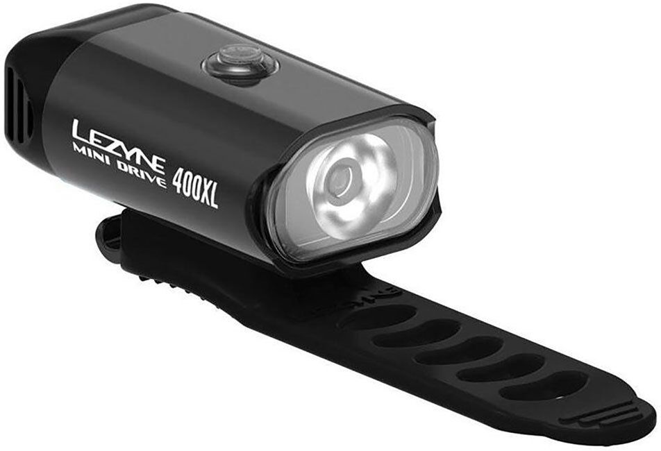 Lezyne Mini Drive 400 Xl Front Light Black 400 Lumens unisex