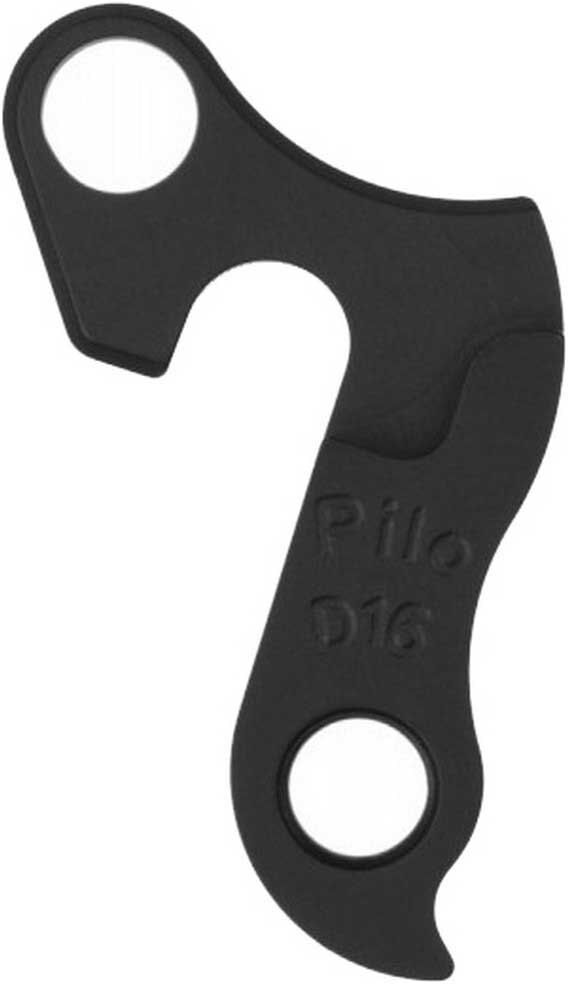 Pilo D16 Derailleur Hanger Black One Size unisex