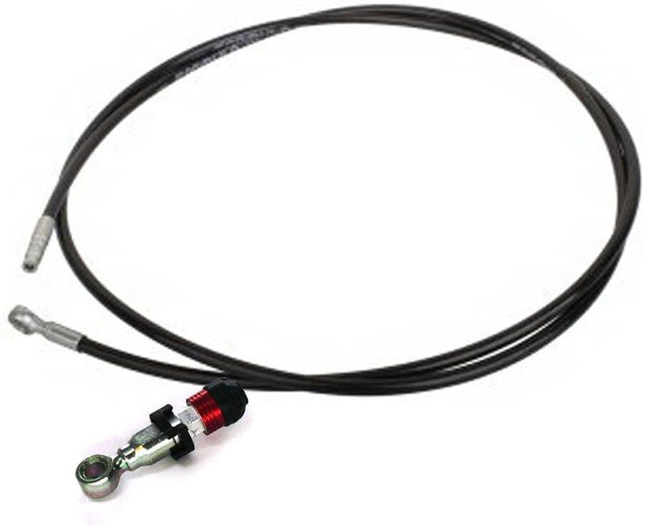 Formula Master Cylinder Speed Lock Sealed Hydraulic Brake Hose 2 M Black One Size unisex