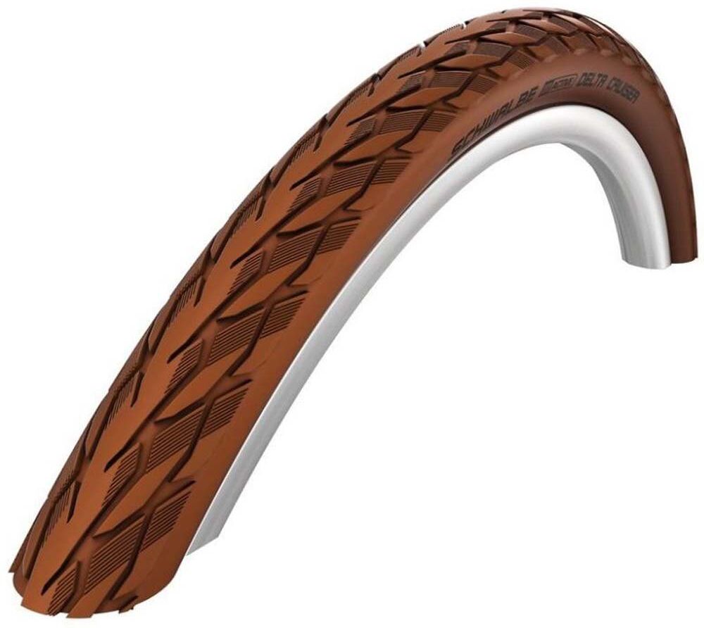 Schwalbe Delta Cruiser Plus E-bike P-guard Sbc Twinskin 28´´ X 37 Rigid Urban Tyre Brown 28´´ x 37 unisex