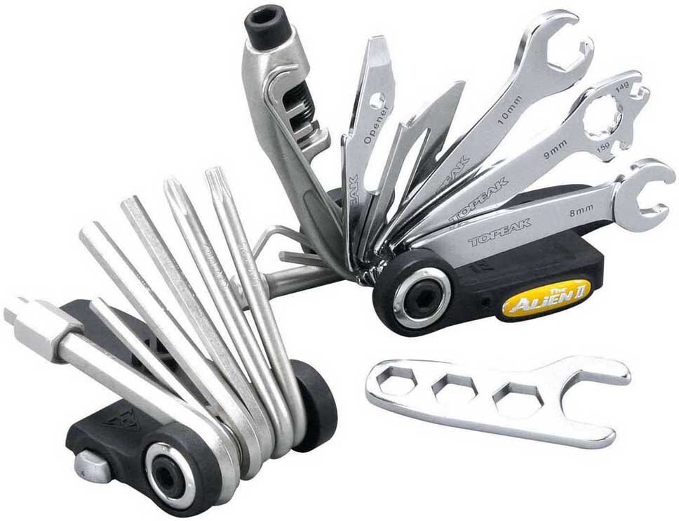 Topeak Alien Ii Multitool Black / Silver One Size unisex
