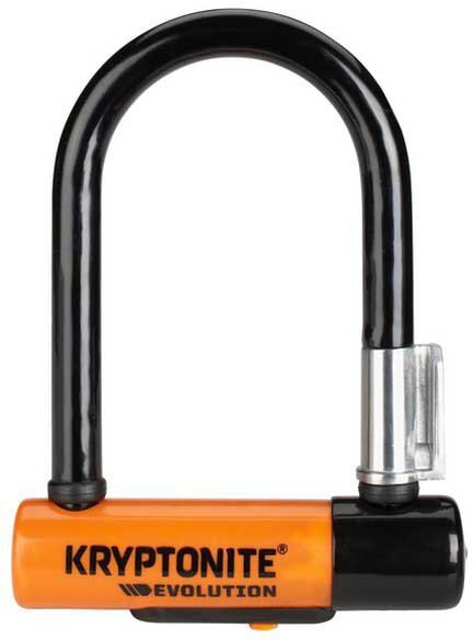 Kryptonite Evolution Mini 5 U-lock Black / Orange 13 x 83 x 140 mm unisex