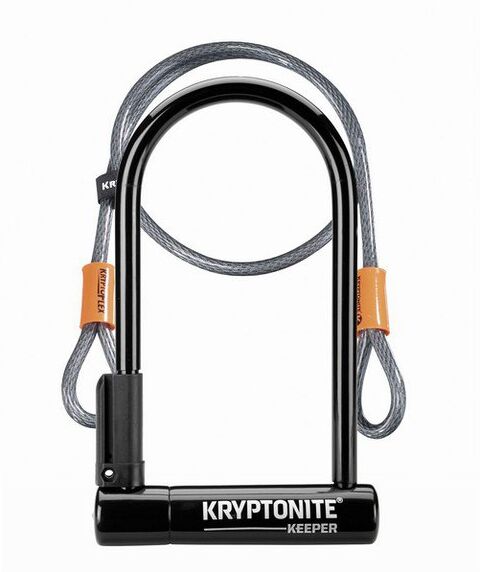 Kryptonite Keeper 12 Standard Flex 4 U-lock Black / Grey 12 x 102 x 203 mm unisex