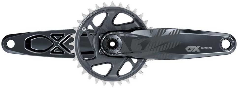 Sram Gx Eagle Boost Dub Direct Mount Crankset Black 165 mm unisex
