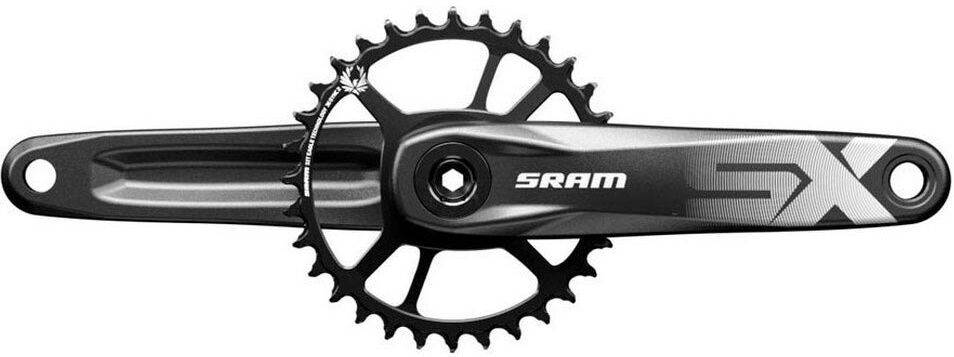 Sram Sx Eagle Boost Dub Direct Mount Crankset Black 170 mm unisex