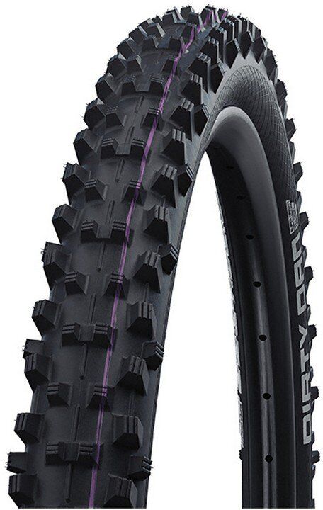 Schwalbe Dirty Dan Evo Super Downhill Addix Ultra Soft Tubeless 27.5´´ X 2.35 Mtb Tyre Black 27.5´´ x 2.35 unisex