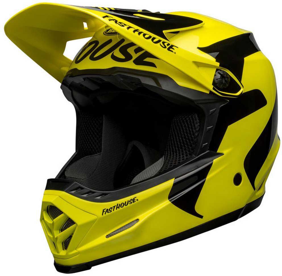Bell Full 9 Fusion Mips Downhill Helmet Yellow Fluo / Black Fasthouse S unisex