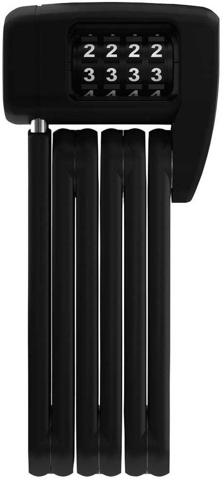 Abus Bordo Lite Mini 6055c Folding Lock Black 60 cm unisex