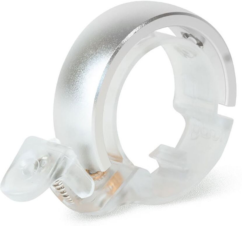 Knog Oi Classic Large Bike Bell Silver Ghost One Size unisex