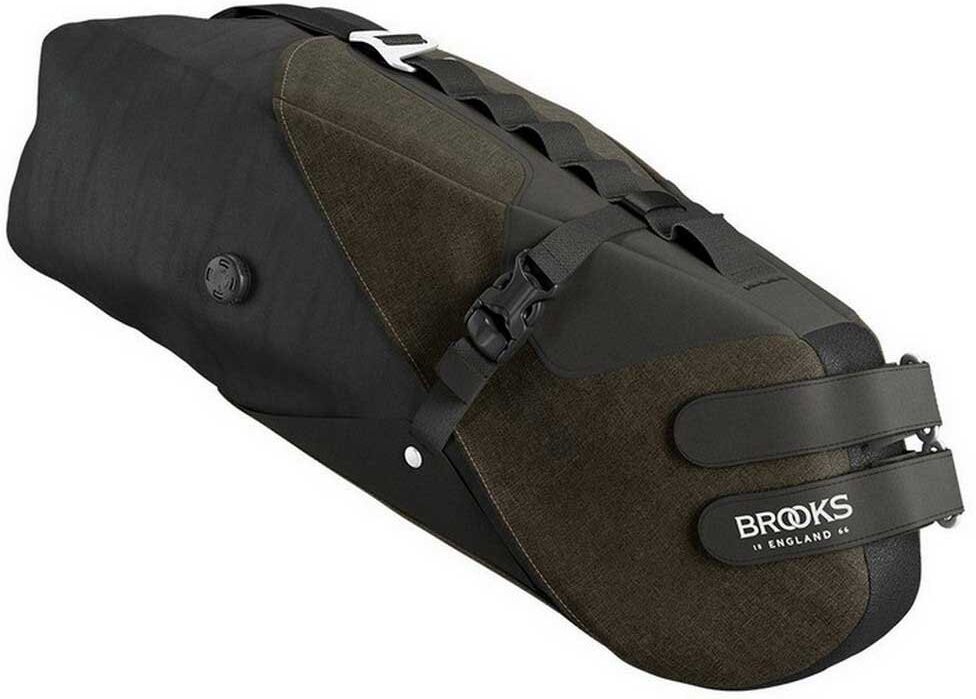 Brooks England Scape Seat Saddle Bag 8-10l Mud Green One Size unisex