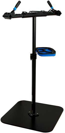 Unior Pro Adjustable Bike Repair Stand Black / Blue One Size unisex