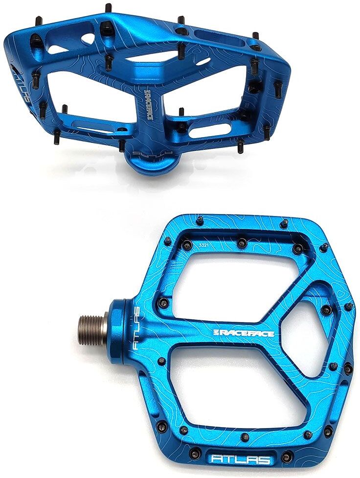 Race Face Atlas Pedals Blue One Size unisex