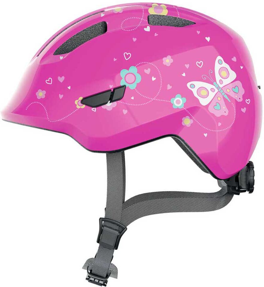 Abus Smiley 3.0 Junior Helmet Pink Butterfly M unisex