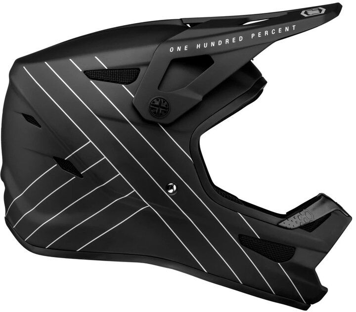 100percent Mountain Bike 100% Status Essential Downhill Helmet Black XL unisex