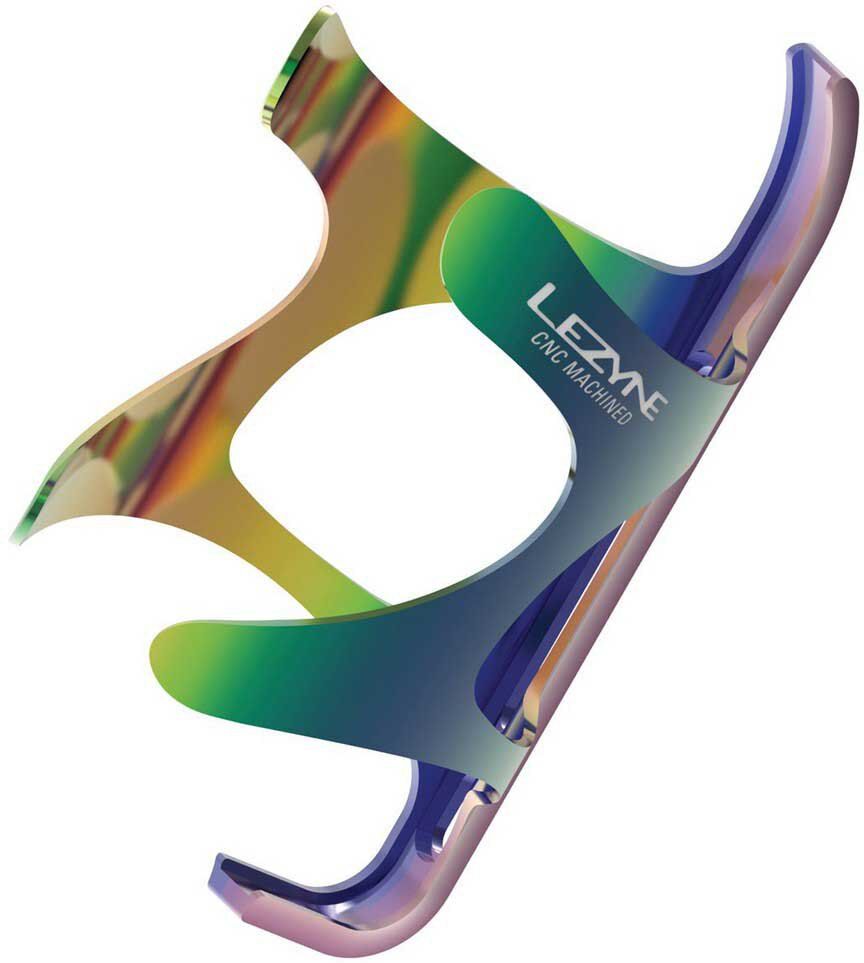 Lezyne Cnc Bottle Cage Neo Metallic One Size unisex