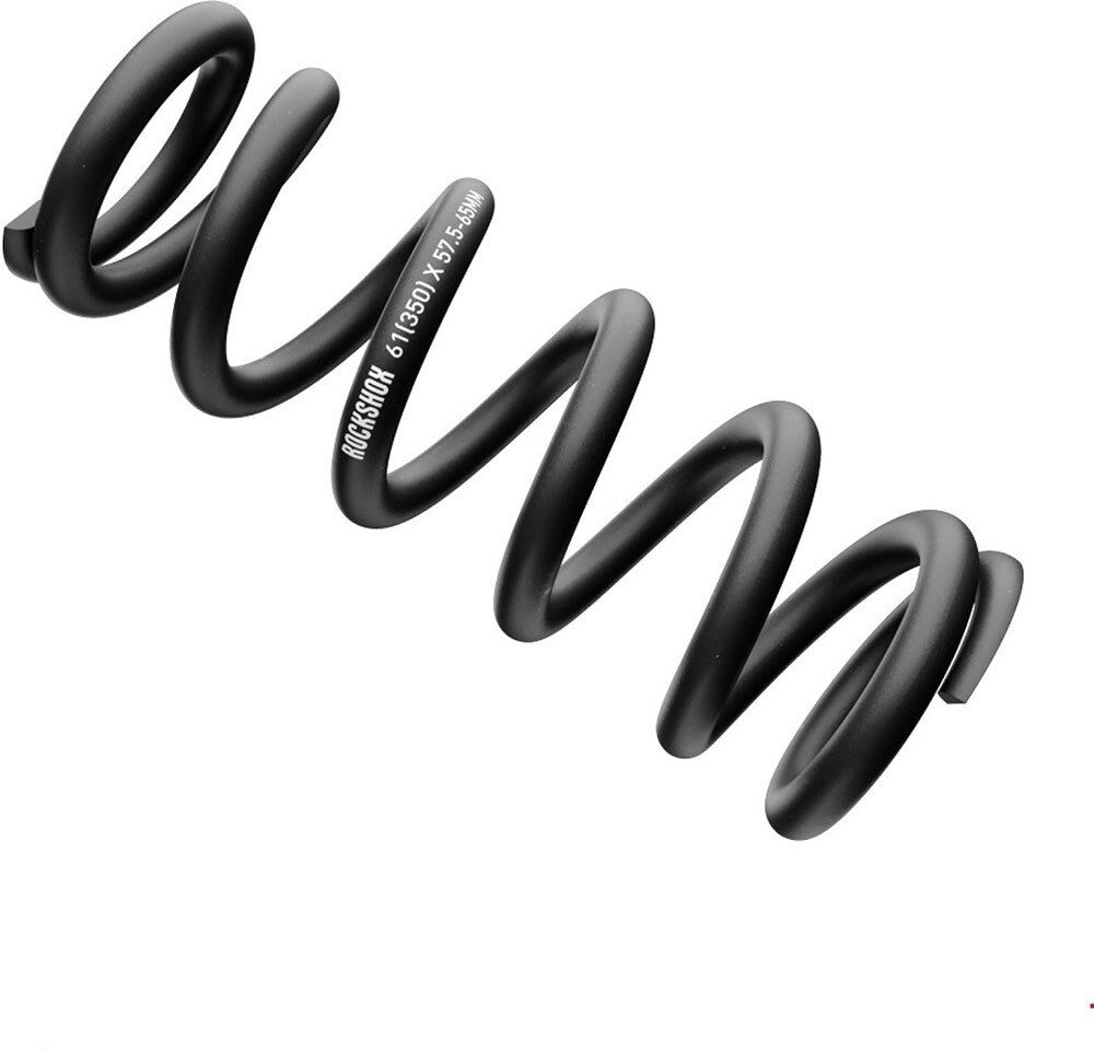 Rockshox Metric Coil 114 Mm Travel 37.5-45 Mm Shock Absorber Spring Black 450 lbs unisex