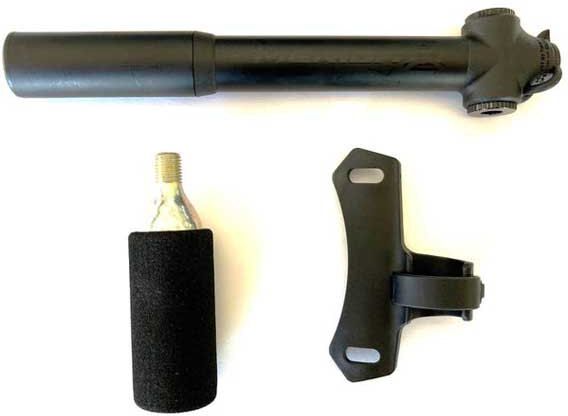 Merida Co2 Trail Mount Mini Pump Black One Size unisex