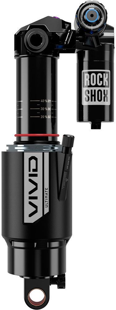 Rockshox Vivid Ultimate Rc2t Reb25/comp34 Standard/standard Commencal Clash Shock Absorber Black 65 mm unisex