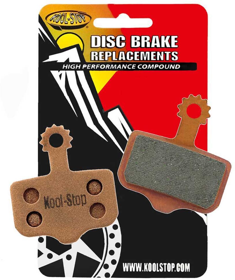 Kool Stop D296s Avid Elixir/sram Xo/xx Sintered Disc Brake Pads Brown / Silver One Size unisex