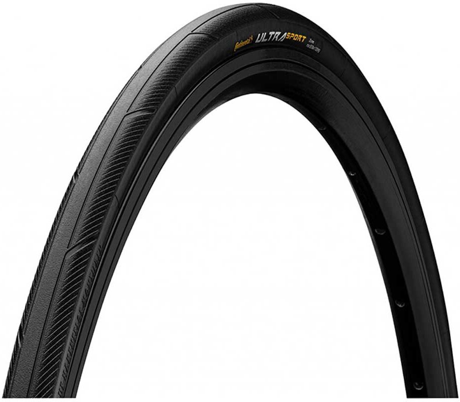 Continental Ultra Sport 3 80 Tpi Puregrip Compound 700c X 25 Road Tyre Black 700C x 25 unisex