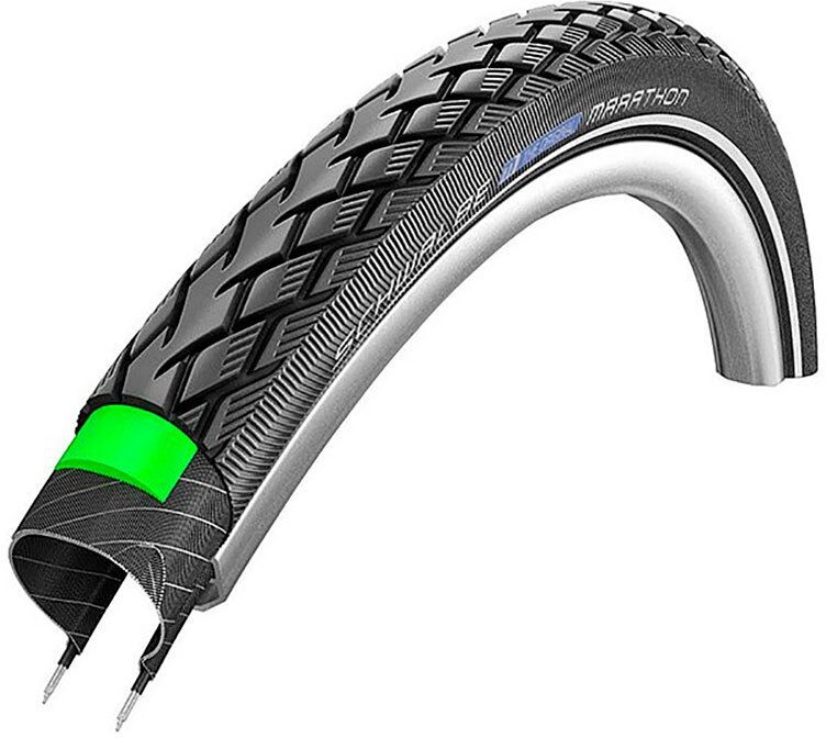 Schwalbe Green Marathon Hs620 700c X 25 Rigid Road Tyre Black 700C x 25 unisex