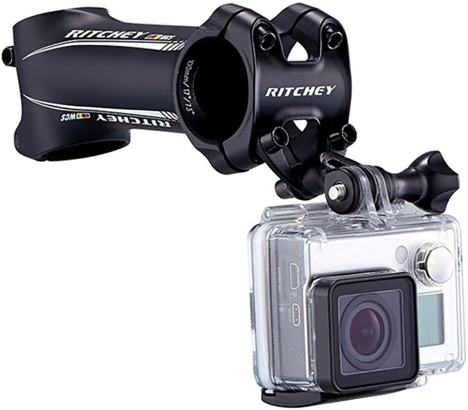 Ritchey C220/4-axis Supernova Stem Face Plate Camera Mount Black One Size unisex