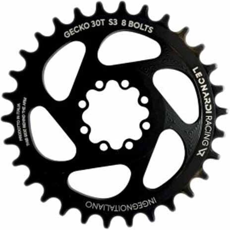 Leonardi Racing Gecko Sram S3 8b Dm Chainring Black 30t unisex