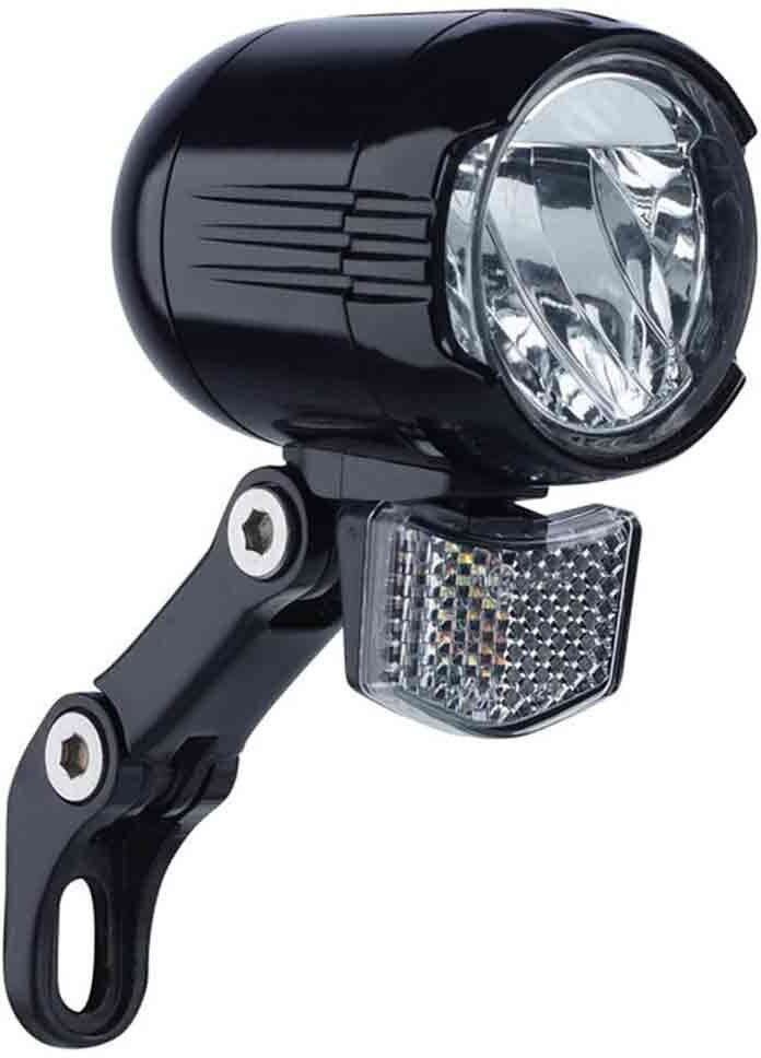 Busch & MÜller Led Shiny E-bike 6-48v Front Light Black 300 Lumens unisex