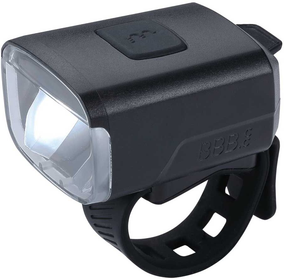 Bbb Stud Strap 33 Front Light Black 130 Lumens unisex