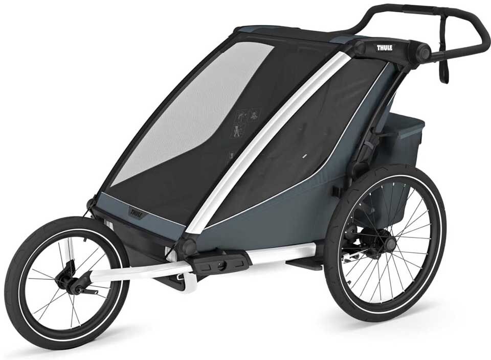 Thule Chariot Cross 2 Bike Trailer Black Max 44 kg male