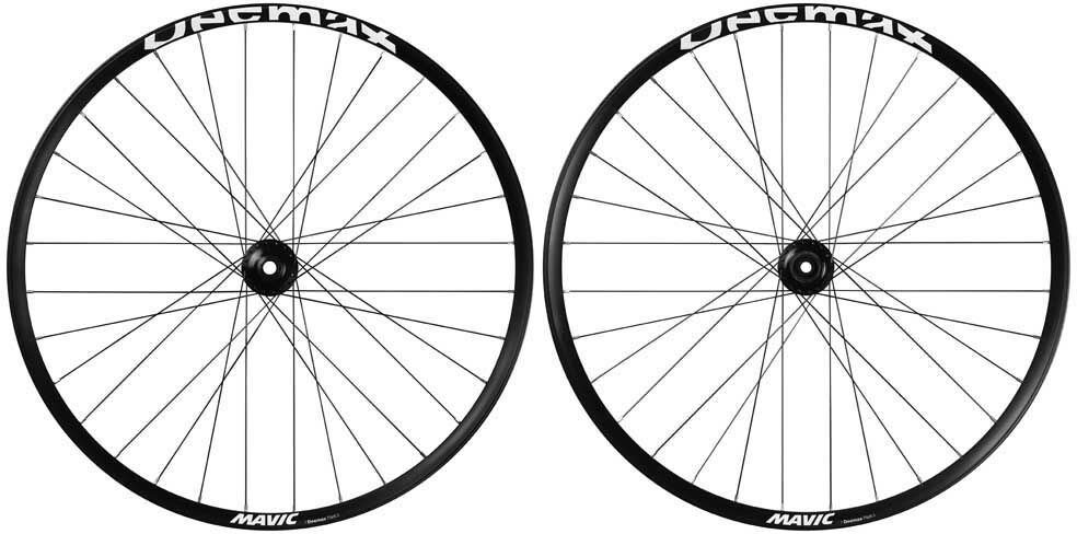 Mavic Deemax Park 26´´ Boost 6b Disc Tubeless Mtb Wheel Set Black / Grey 20 x 110 / 12 x 142 mm unisex