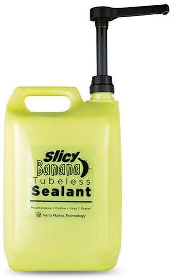Slicy Banana Smoothy Tubeless Sealant 5l Yellow One Size unisex