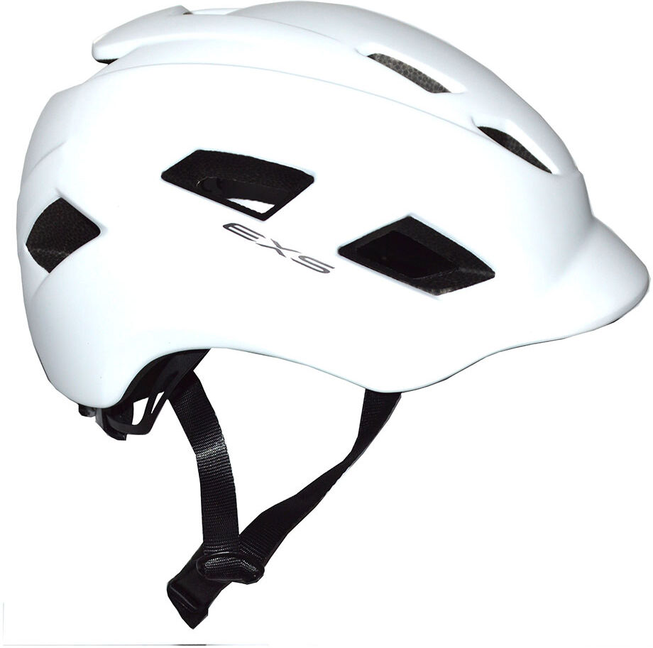 Exs Bike E-bike Led Urban Helmet White Matt L unisex