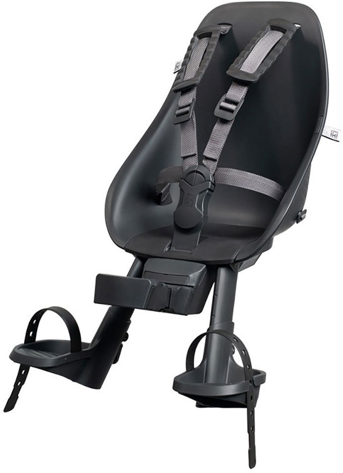 Urban Iki Compact Front Child Bike Seat Black / Black Max 15 kg male