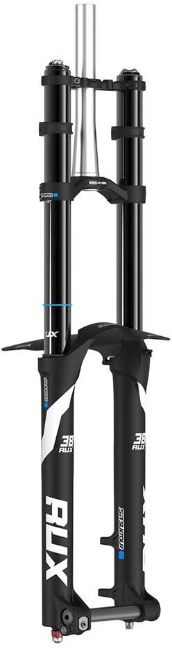 Sr Suntour Sf21 Rux38boost R2c2 Eq Pcs T 1 1/8´´ 20 X 110 Mm 50 Offset Mm Mtb Fork Silver / Black 29´´ unisex