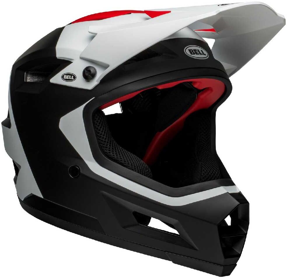 Bell Sanction 2 Dlx Mips Downhill Helmet Matt Black / White XL unisex