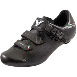 Vittoria Hera Road Shoes Black UK 8 1/2 Men Vittoria Hera Road Shoes Black UK 8 1/2 Men