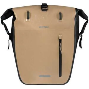 Basil Rivo Mik Hooks Waterproof L Pannier 31l Sand / Black One Size unisex Basil Rivo Mik Hooks Waterproof L Pannier 31l Sand / Black One Size unisex
