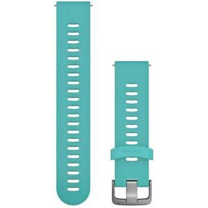 Garmin Aqua Blue Silicone Watch Band - Wristwatch Strap Garmin Aqua Blue Silicone Watch Band - Wristwatch Strap