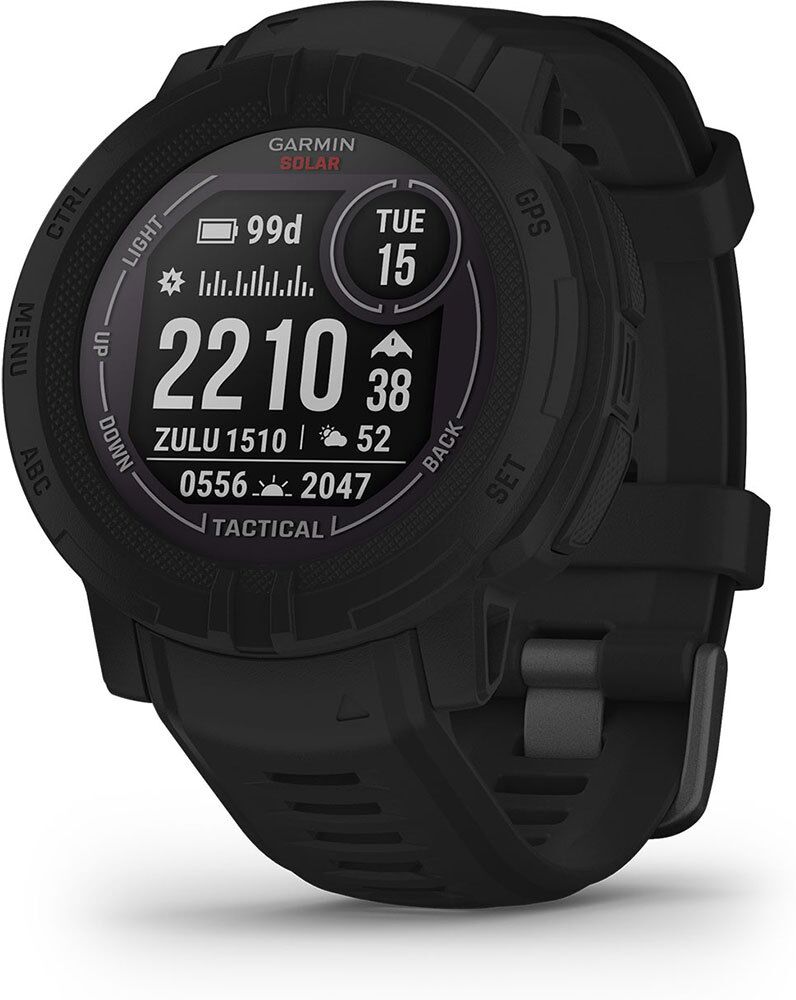 Garmin Instinct 2 Solar Watch Tactical Black One Size unisex