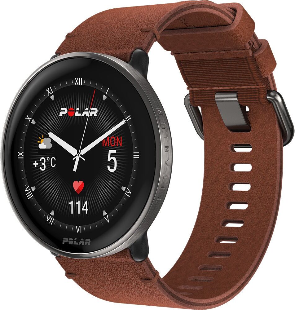 Polar Ignite 3 Titanium Watch Bronze M-L unisex