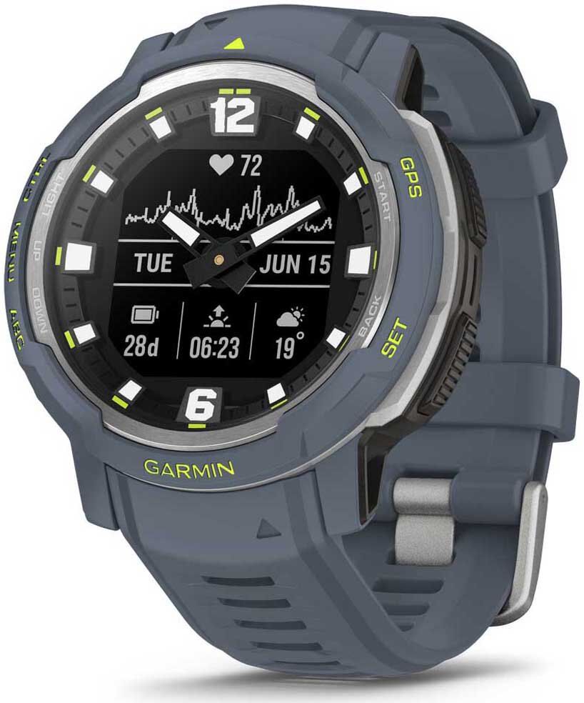 Garmin Instinct® Crossover Watch Granite Blue One Size unisex