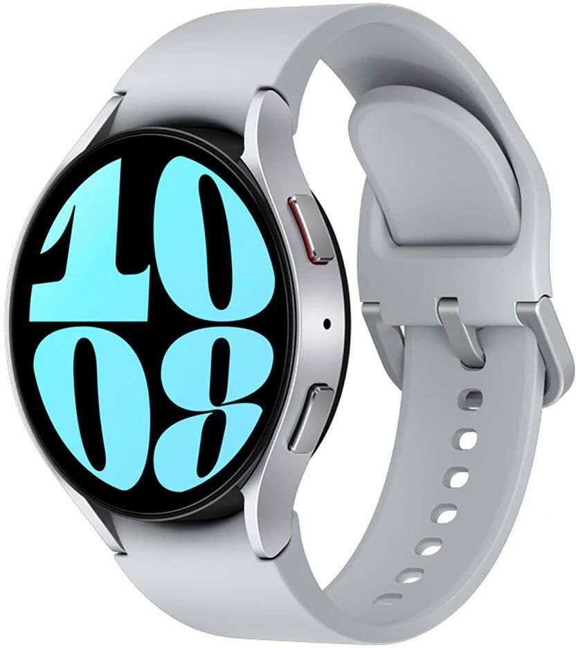 Samsung Galaxy Watch 6 Lte 44 Mm Smartwatch Silver One Size unisex