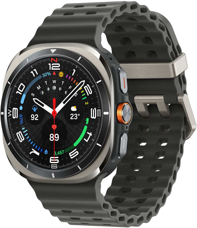 Samsung Galaxy Watch Ultra Lte 47 Mm Smartwatch Silver Titanium One Size unisex