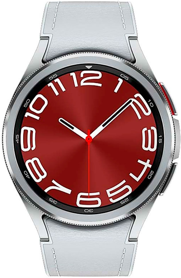 Samsung Galaxy Watch 6 Classic 4g 43 Mm Smartwatch Silver One Size unisex