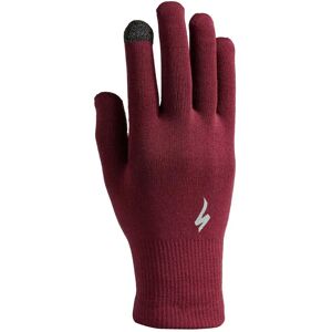 Specialized Outlet Thermal Knit Gloves Maroon M Men,Women Specialized Outlet Thermal Knit Gloves Maroon M Men,Women